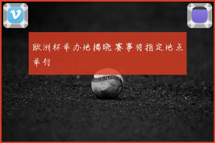 欧洲杯举办地揭晓 赛事将指定地点举行